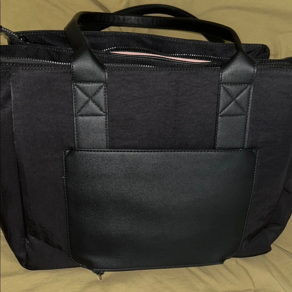 Poppy & Peonies Black Daily Tote Bag 🖤 - Picture 6 of 7